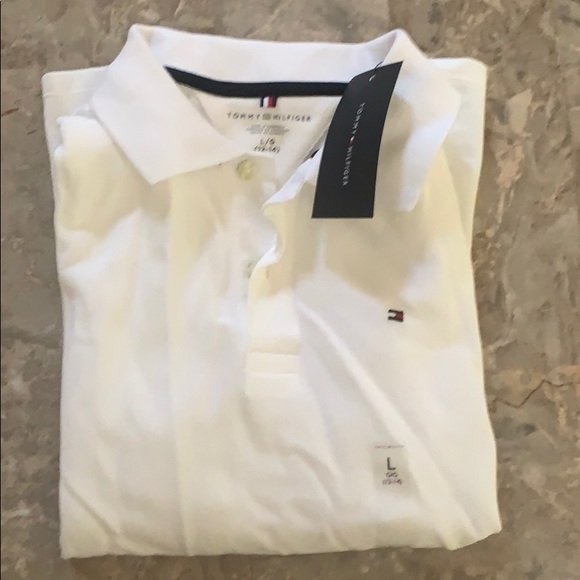 Tommy Hilfiger Boys Long Sleeve Polo - Picture 4 of 4